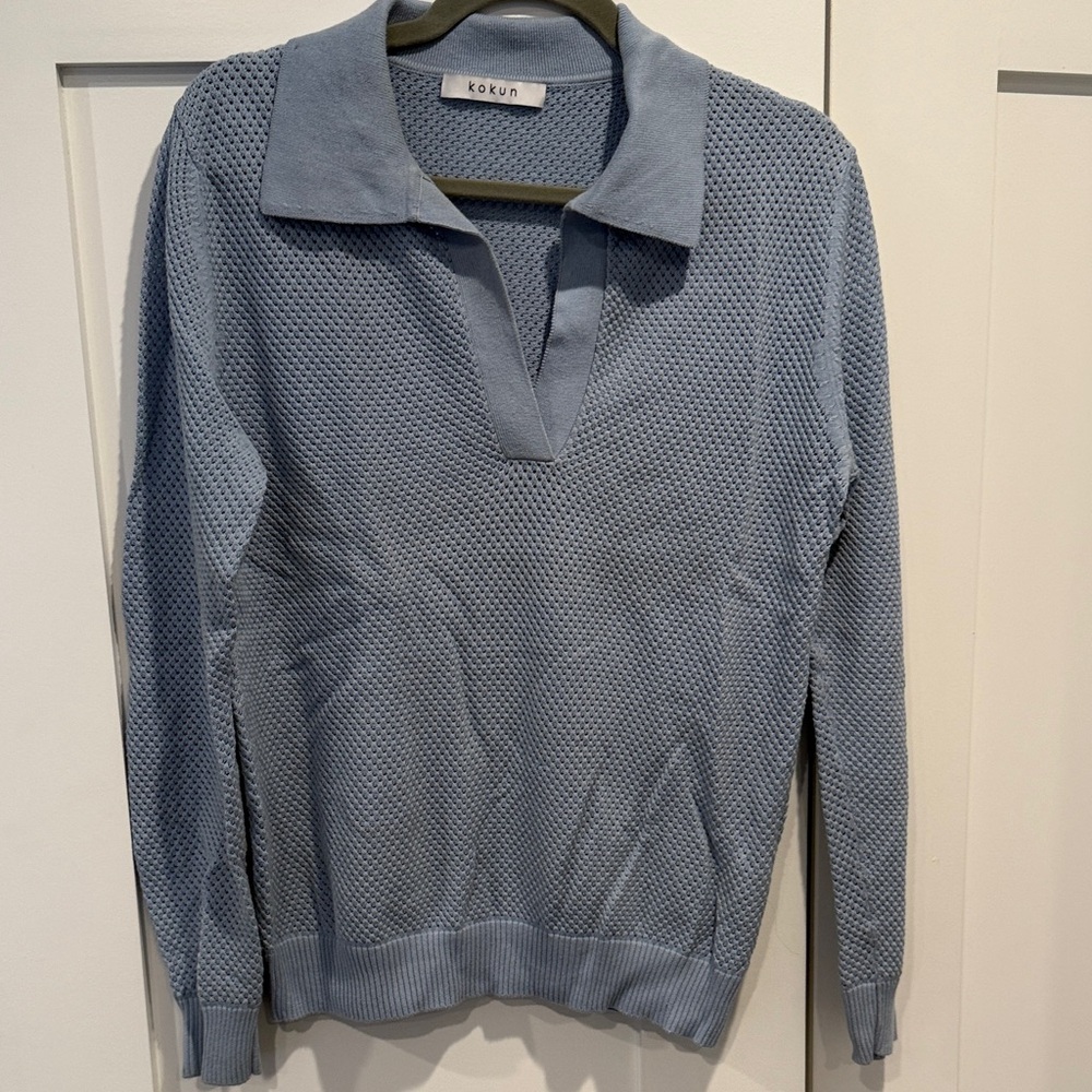 Kokun Women's Blue Sweater